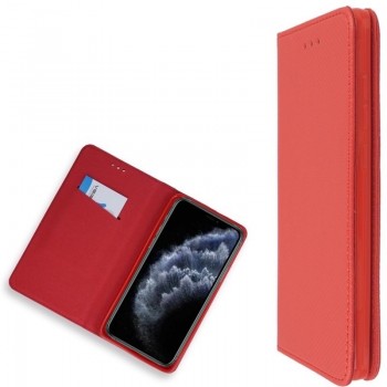 Telone atverčiamas dėklas - raudonas (IPHONE 11 PRO)
